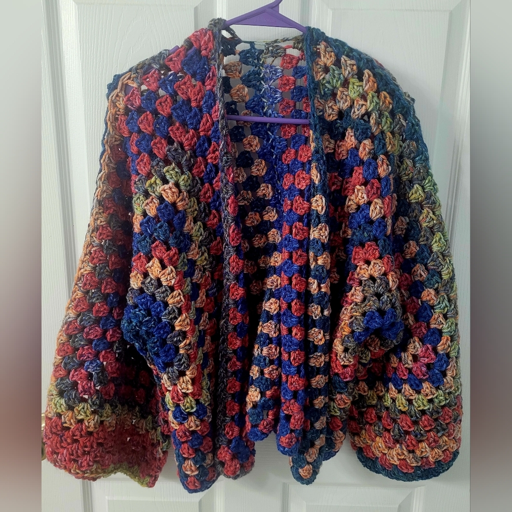 Crochet cardigan